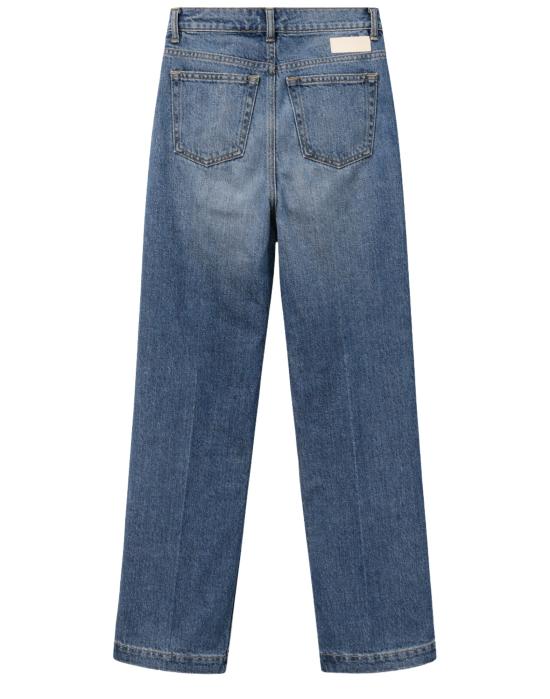 26SS 나인인더모닝 데님 팬츠 나인 인 더 모닝 도라 보이프렌드 진 블루 - 릴랙스 핏 여성 데님 DAA15 도라 - NINE IN THE MORNING