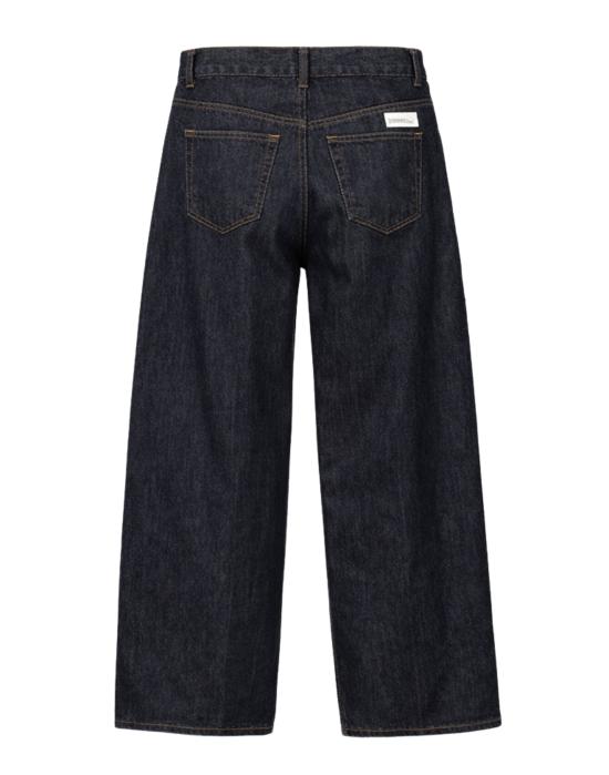 26SS 나인인더모닝 데님 팬츠 나인 인 더 모닝 몰리 캐럿 진 블루 플리츠 - 여성용 데님 MLY08 몰리 - NINE IN THE MORNING