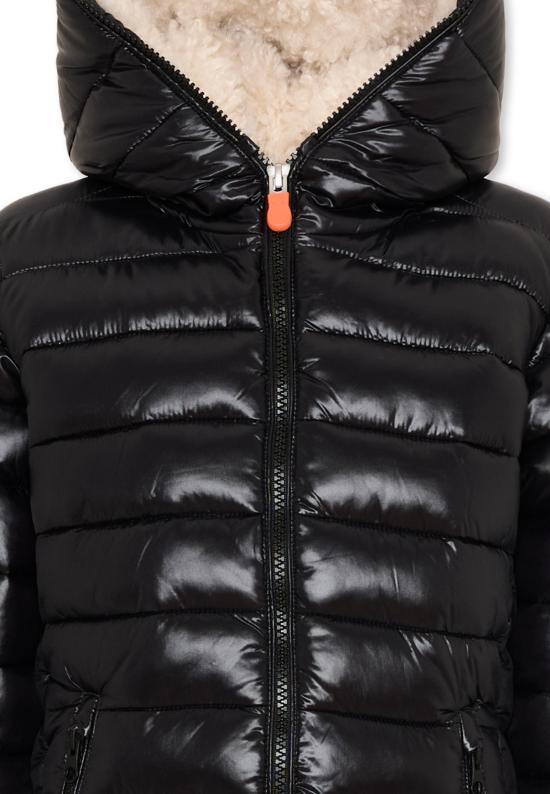 25FW [키즈] 세이브더덕 자켓 J30947B LOVE21 10000 BLACK - SAVE THE DUCK