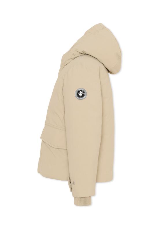 25FW [키즈] 세이브더덕 자켓 P32292B COTO21 21651 BEIGE - SAVE THE DUCK