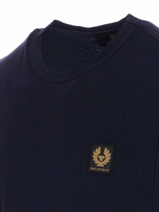 26SS 벨스타프 반팔 티셔츠 100055DKINK Blue - BELSTAFF