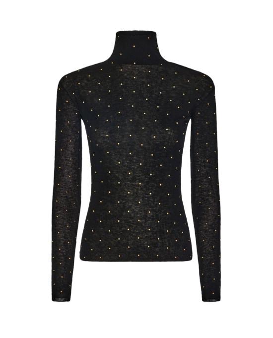 25FW 파코라반 터틀넥 25HMPU058ML0322P001 Black