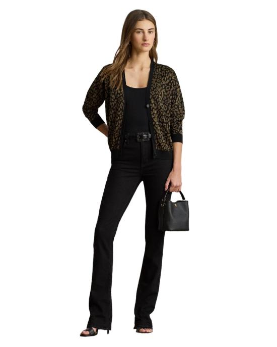 25FW 랄프 로렌 가디건 200979661001 Black - RALPH LAUREN