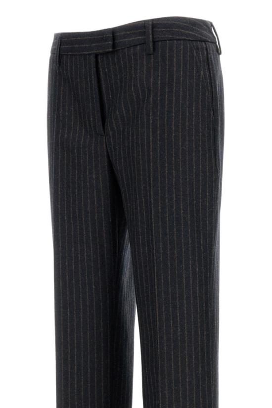 25FW 알베르토비아니 스트레이트 팬츠 CC891WO114191 Black - ALBERTO BIANI