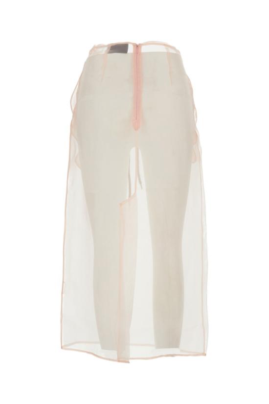 26SS 시몬로샤 롱 스커트 31910360PINKBROWN White - SIMONE ROCHA