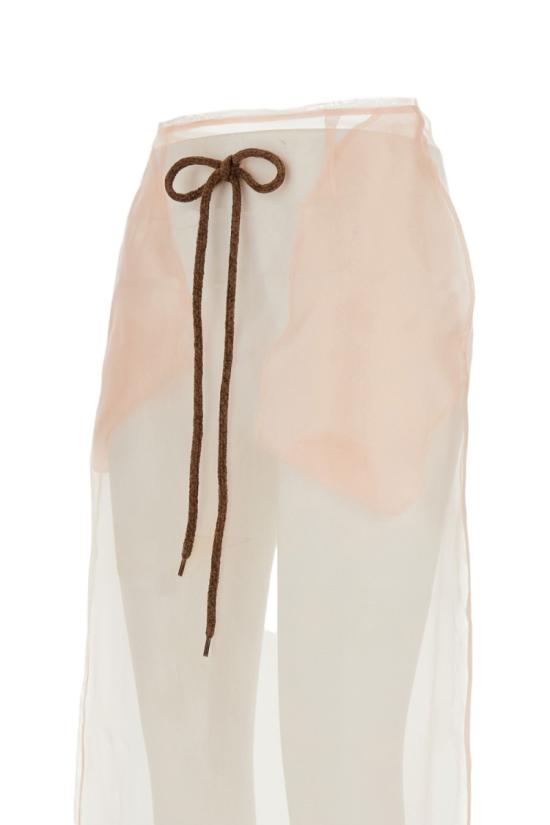 26SS 시몬로샤 롱 스커트 31910360PINKBROWN White - SIMONE ROCHA