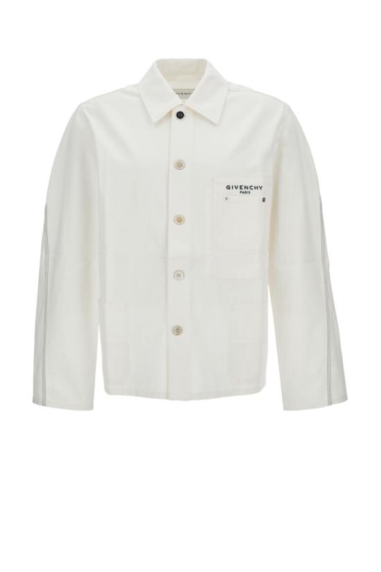 26SS 지방시 봄버 자켓 BM01F95171100 White