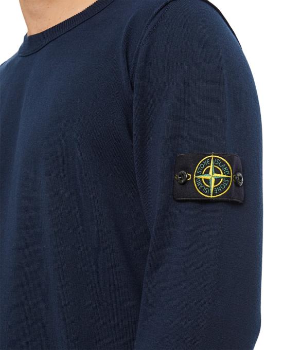  스톤 아일랜드 스웨터 5100053S00B2V0020 Blue - STONE ISLAND