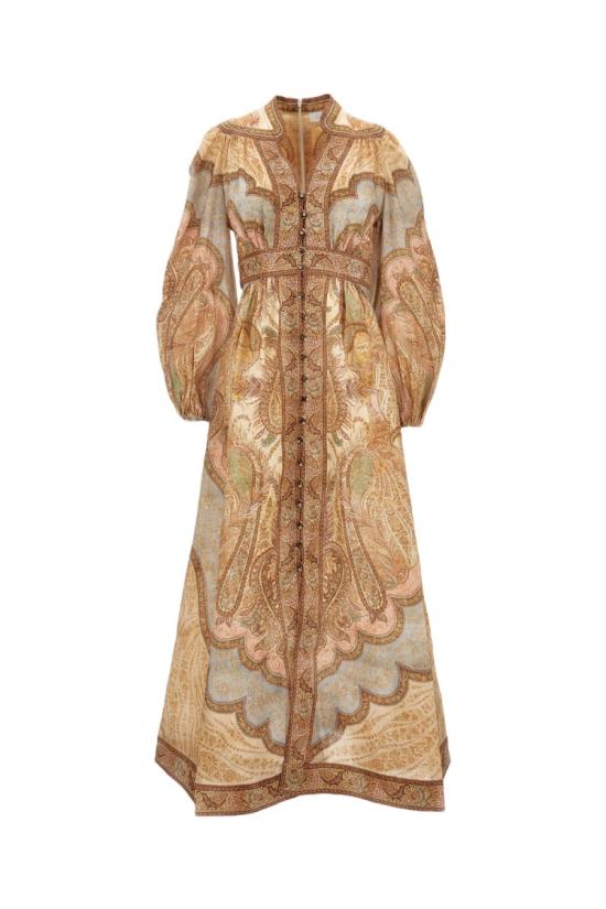 26SS 짐머만 롱 원피스 5753DRS262TPML Neutrals