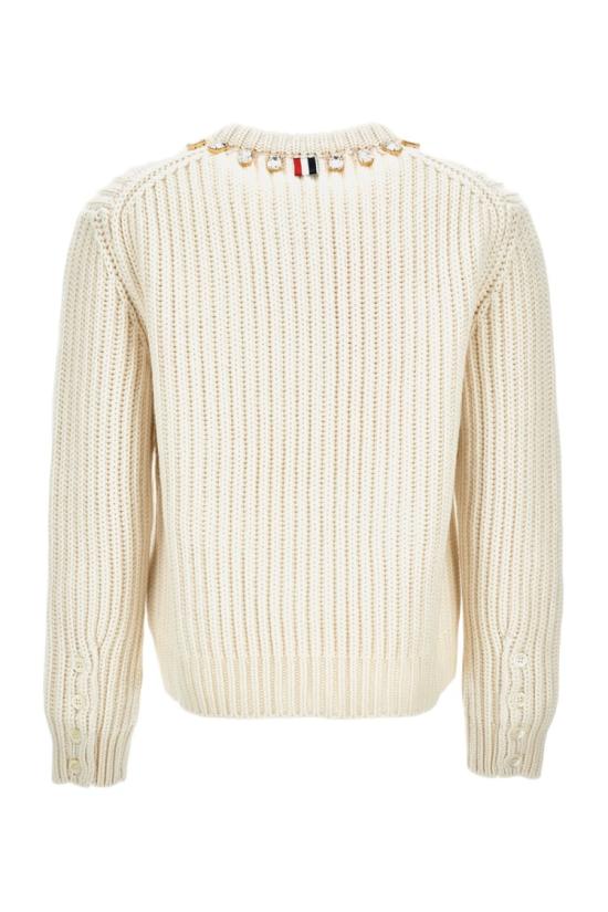 25FW 톰브라운 가디건 FKC673EY2001100 Neutrals - THOM BROWNE