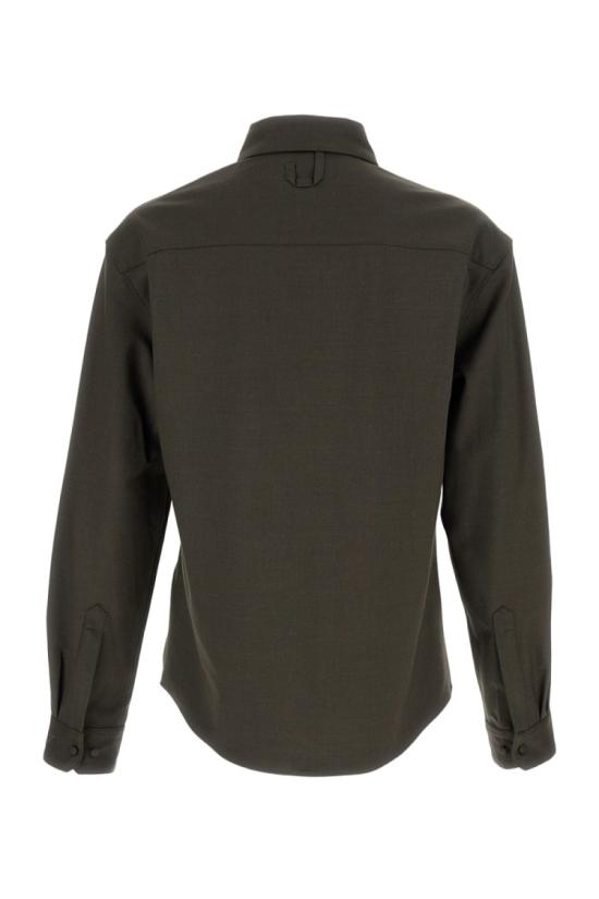 25FW 자크뮈스 긴팔 셔츠 SHM00550AW00670580 Black - JACQUEMUS