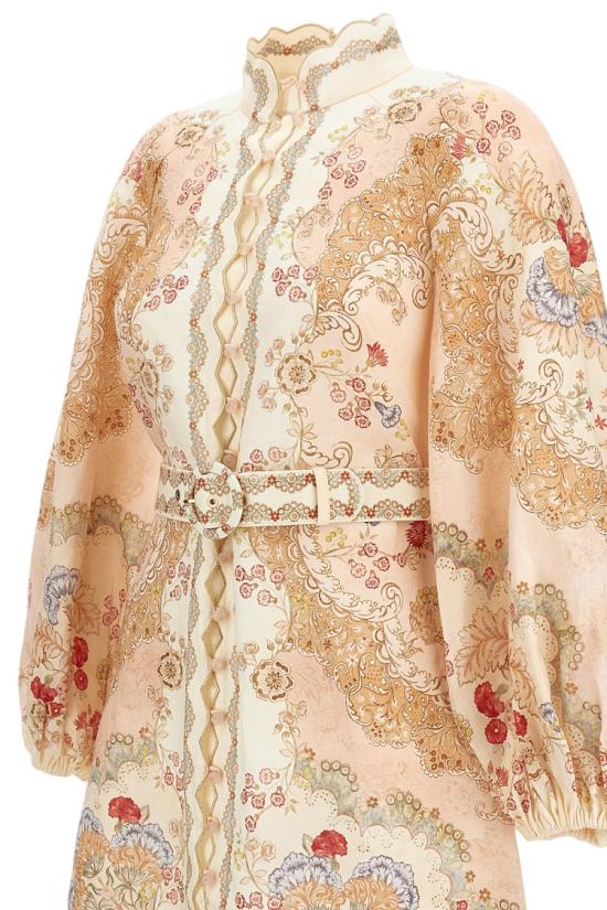 26SS 짐머만 미디 원피스 6470DRS263WPFB Neutrals - ZIMMERMANN