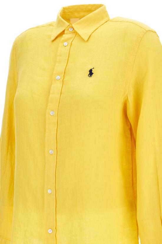 26SS 폴로 랄프로렌 포니 자수 리넨 셔츠 (211970730009) 211970730502OASISYELLOW - POLO RALPH LAUREN