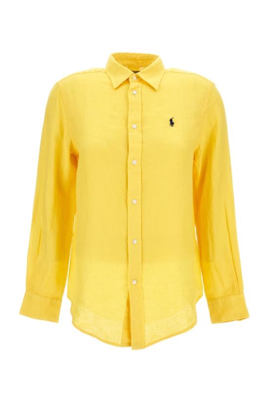 26SS 폴로 랄프로렌 포니 자수 리넨 셔츠 (211970730009) 211970730502OASISYELLOW