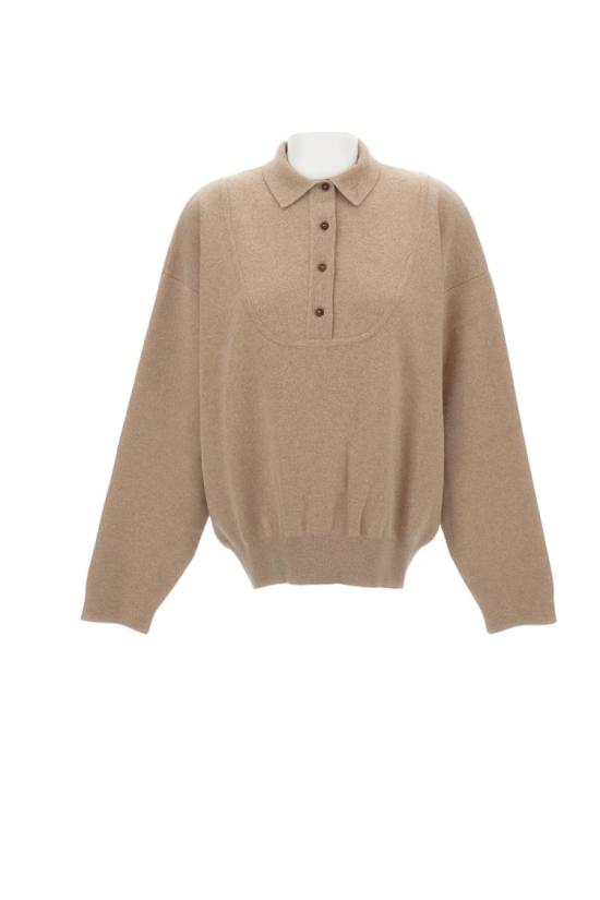 25FW 자크뮈스 팔로네 바뢰즈 폴로 스웨터 SWW00623AK00276150 Brown