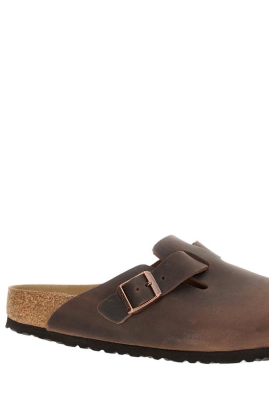  버켄스탁 보스턴 오일드 레더 클로그 860133HABANA Brown - BIRKENSTOCK