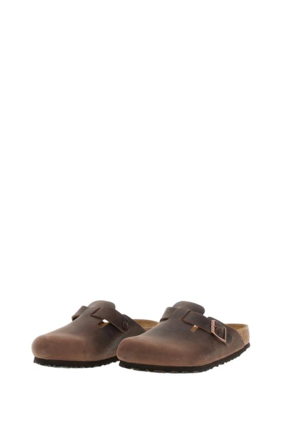  버켄스탁 보스턴 오일드 레더 클로그 860133HABANA Brown - BIRKENSTOCK