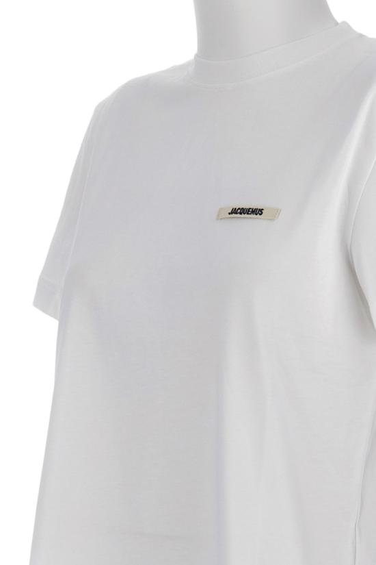  자크뮈스 반팔 티셔츠 TSW00550AJ00029100 White - JACQUEMUS