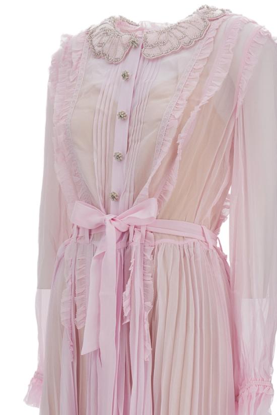 26SS 셀프 포트레이트 롱 원피스 RS26034MPPINK Pink - SELF PORTRAIT