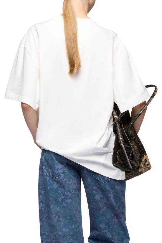 26SS 디 아티코 반팔 티셔츠 260WCT00350JJJ025AA001 White - THE ATTICO