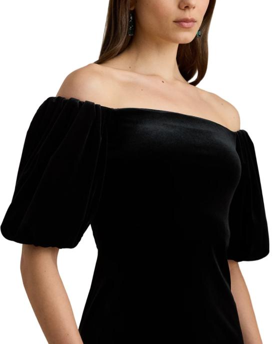 25FW 랄프 로렌 미디 원피스 253P03431001 Black - RALPH LAUREN