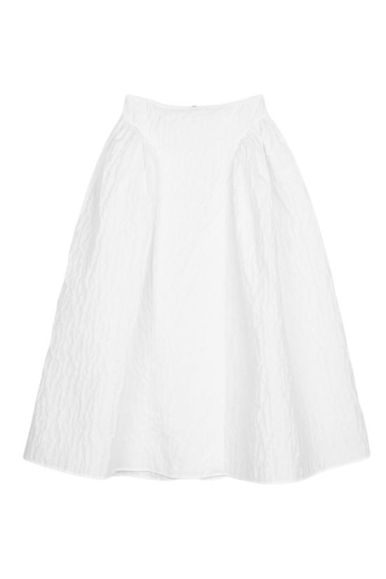 26SS 세실리아 반센 미디 스커트 25RTW17013WHITE White