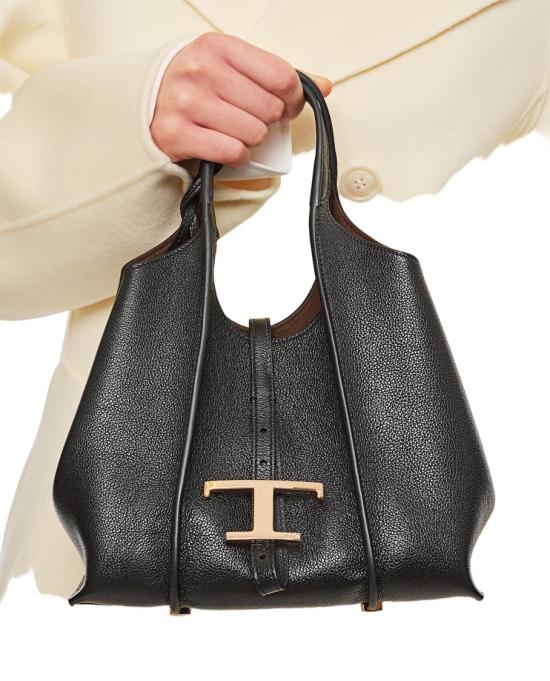  토즈 T 타임리스 미니 토트백 XBWTSBA9100Q8EB999 Black - TODS