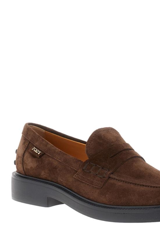 25FW 토즈 스웨이드 페니 로퍼 XXW20L0IP70RE0S611 Brown - TODS