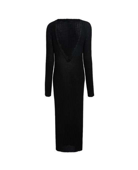 25FW 케이트 롱 원피스 8306511200 Black - KHAITE