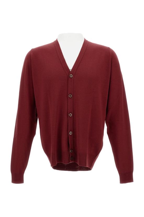 25FW 존스메들리 가디건 BURLEYWOOLFRED Burgundy