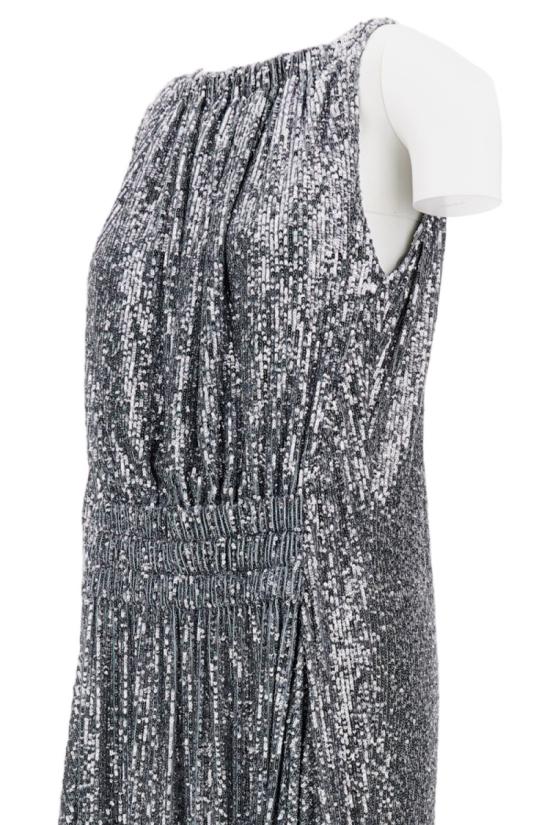 25FW 파코라반 롱 원피스 25ACRO151PO0391P040 Silver - PACO RABANNE