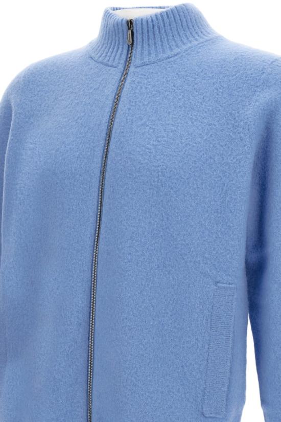 25FW 드루모어 집업 니트 D8W202G732 Blue - DRUMOHR