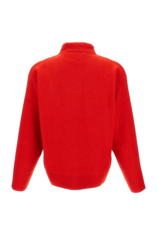 25FW 자크뮈스 팔로네 바뢰즈 폴로 스웨터 SWM00609AK00276470 Red - JACQUEMUS