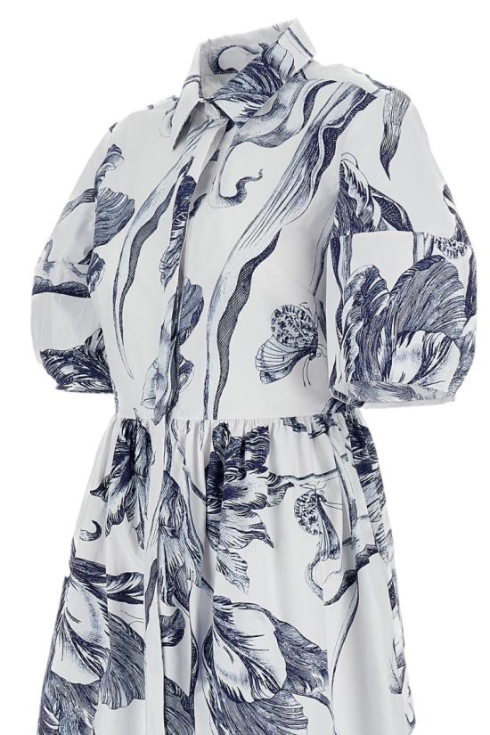 26SS 에르뎀 롱 원피스 PS26D19851069002BOTANICAL White - ERDEM