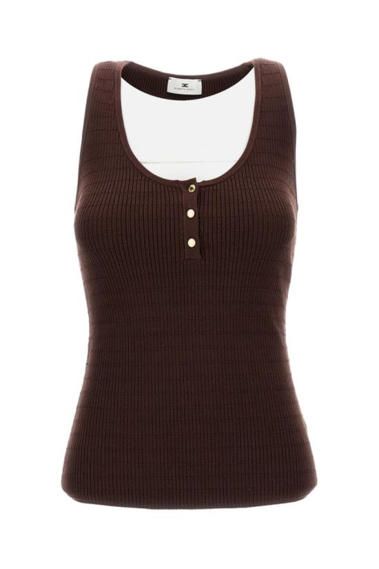 26SS 엘리자베타프랜치 민소매 티셔츠 TK75B61E2644 Brown