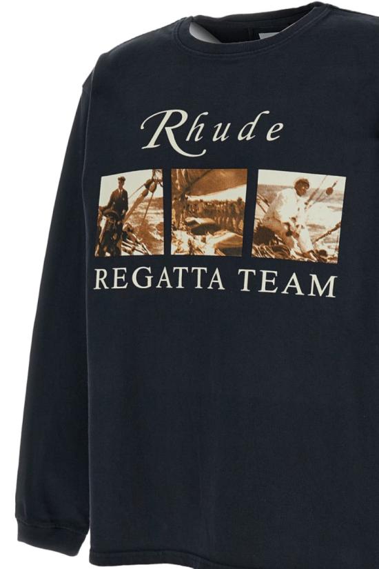 26SS 루드 반팔 티셔츠 RHPS26TT140126009 Black - RHUDE