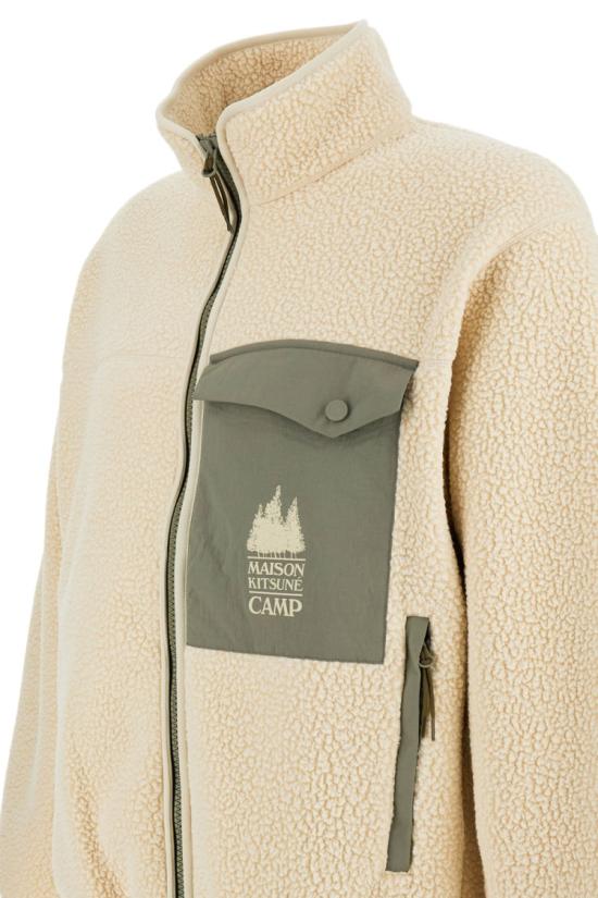 25FW 메종키츠네 캐주얼 플리스 자켓 PM02136WM2031P700 Neutrals - MAISON KITSUNE