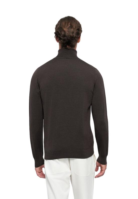 25FW 라코스테 터틀넥 AH1959SKB Black - LACOSTE