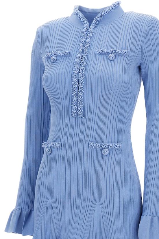 26SS 셀프 포트레이트 숏 원피스 RS26555SBLBLUE Blue - SELF PORTRAIT