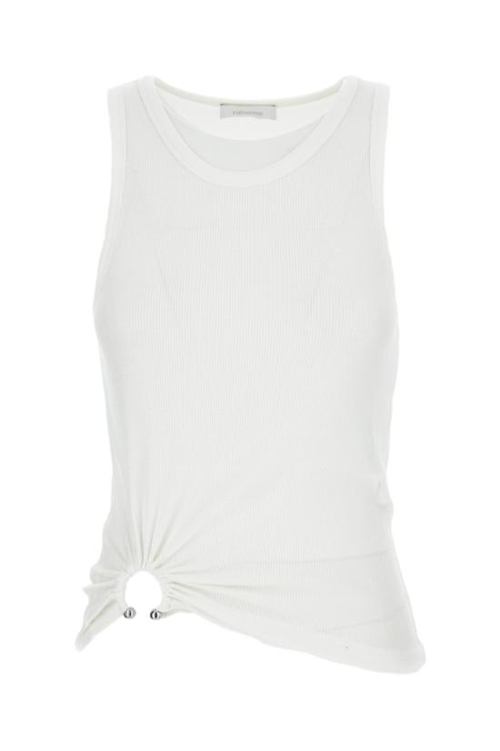  파코라반 민소매 티셔츠 24FJTE165CO0530P100 White