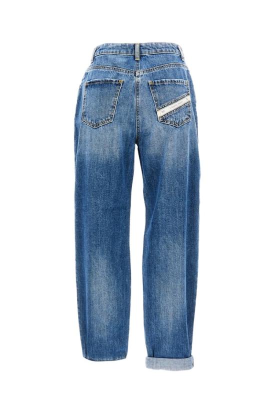 26SS 엘리자베타프랜치 데님 팬츠 PJ27D61E2139 Blue - ELISABETTA FRANCHI