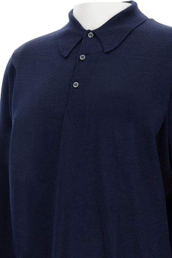  존스메들리 반팔 티셔츠 DORSETMIDNIGHT Blue - JOHN SMEDLEY