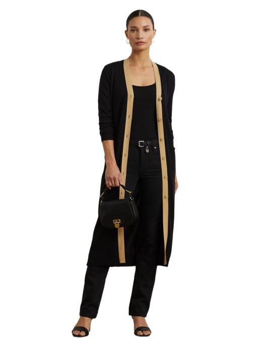 25FW 랄프 로렌 가디건 200971355001 Black - RALPH LAUREN