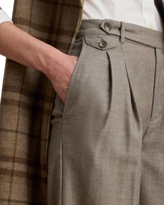 25FW 랄프 로렌 스트레이트 팬츠 200979826001 Grey - RALPH LAUREN