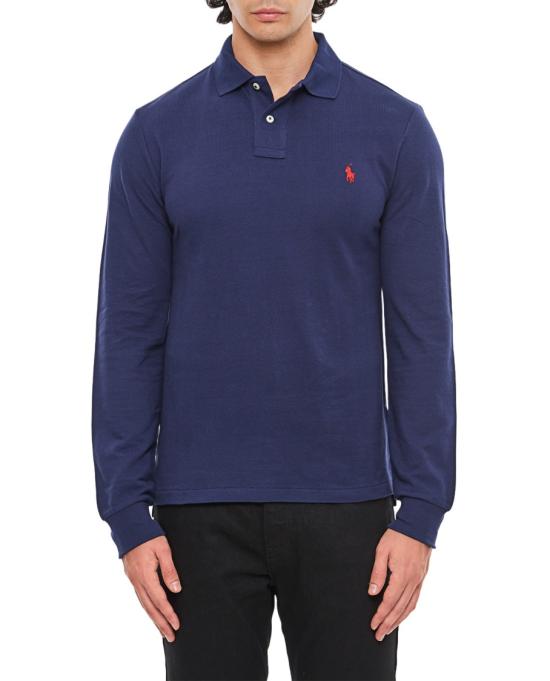  폴로 랄프로렌 폴로 티셔츠 710681126038NEWPORTNAVY Blue - POLO RALPH LAUREN