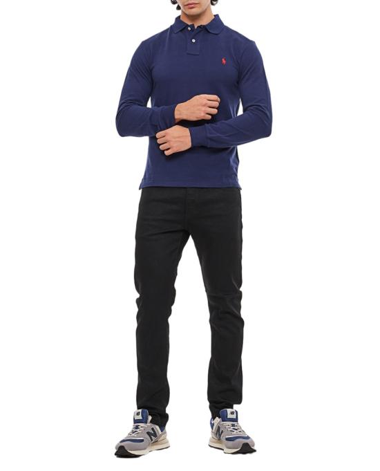  폴로 랄프로렌 폴로 티셔츠 710681126038NEWPORTNAVY Blue - POLO RALPH LAUREN