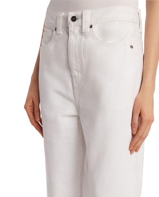 25FW 케이트 데님 팬츠 1157913100100 White - KHAITE