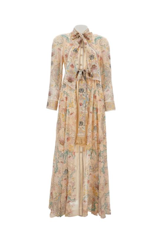 26SS 짐머만 롱 원피스 5357DC261PIF Neutrals