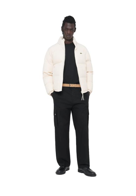 25FW 라코스테 숏패딩 BH5154XFJ Neutrals - LACOSTE