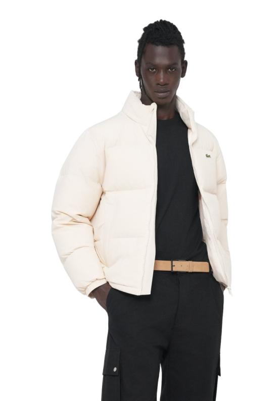 25FW 라코스테 숏패딩 BH5154XFJ Neutrals - LACOSTE